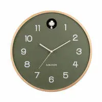 Present Time Karlsson Natural Cuckoo Wall Clock